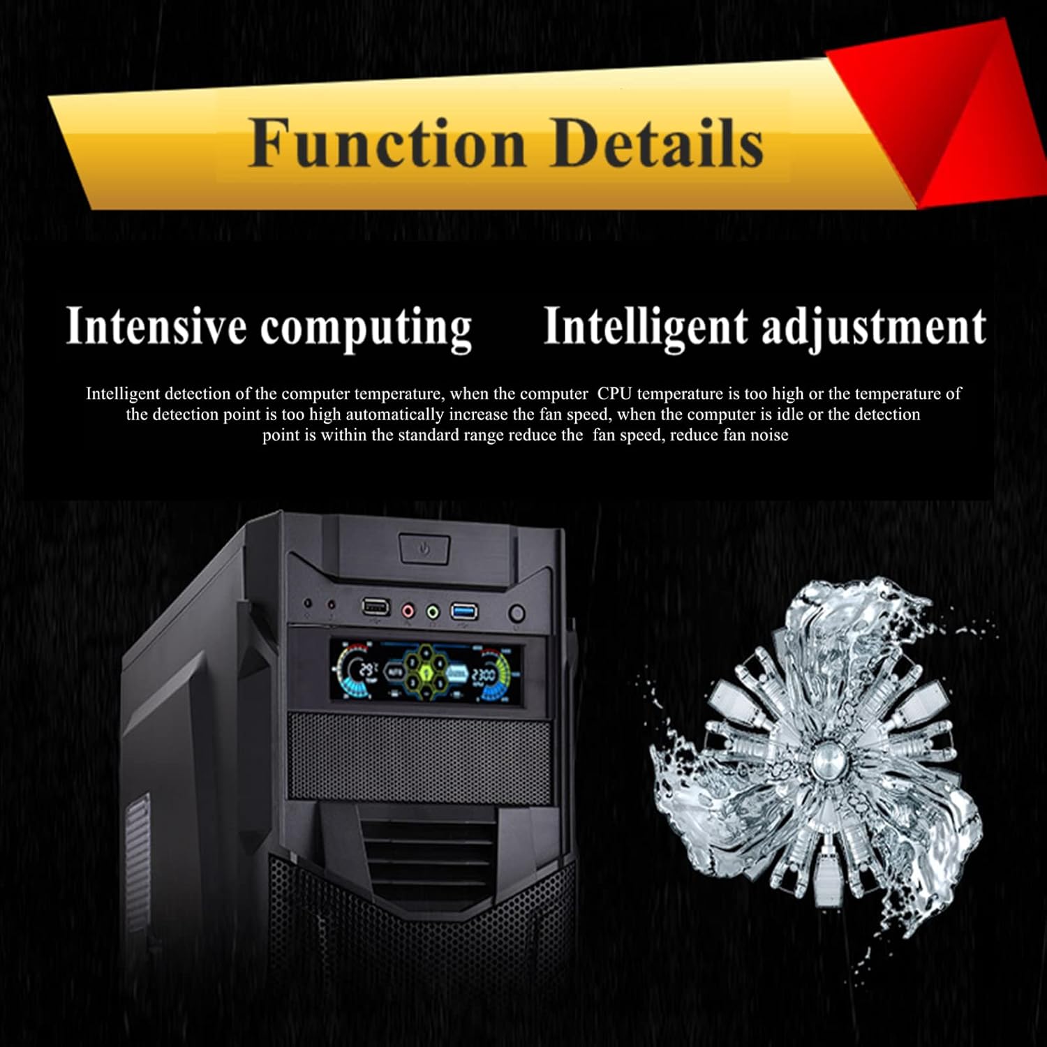 Regolatore Velocità Ventola Raffreddamento CPU con Termostato - immagine 2