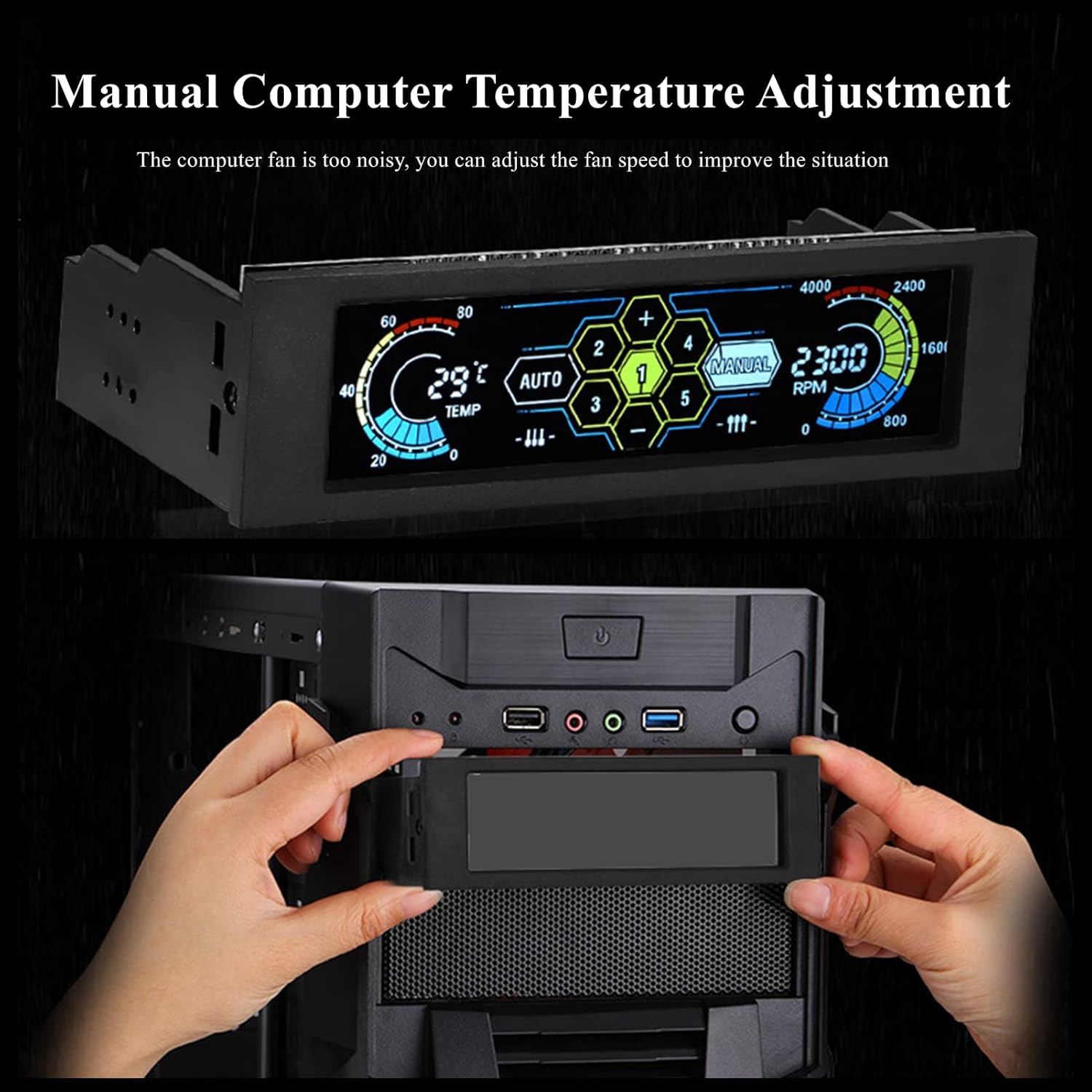 Regolatore Velocità Ventola Raffreddamento CPU con Termostato - immagine 3