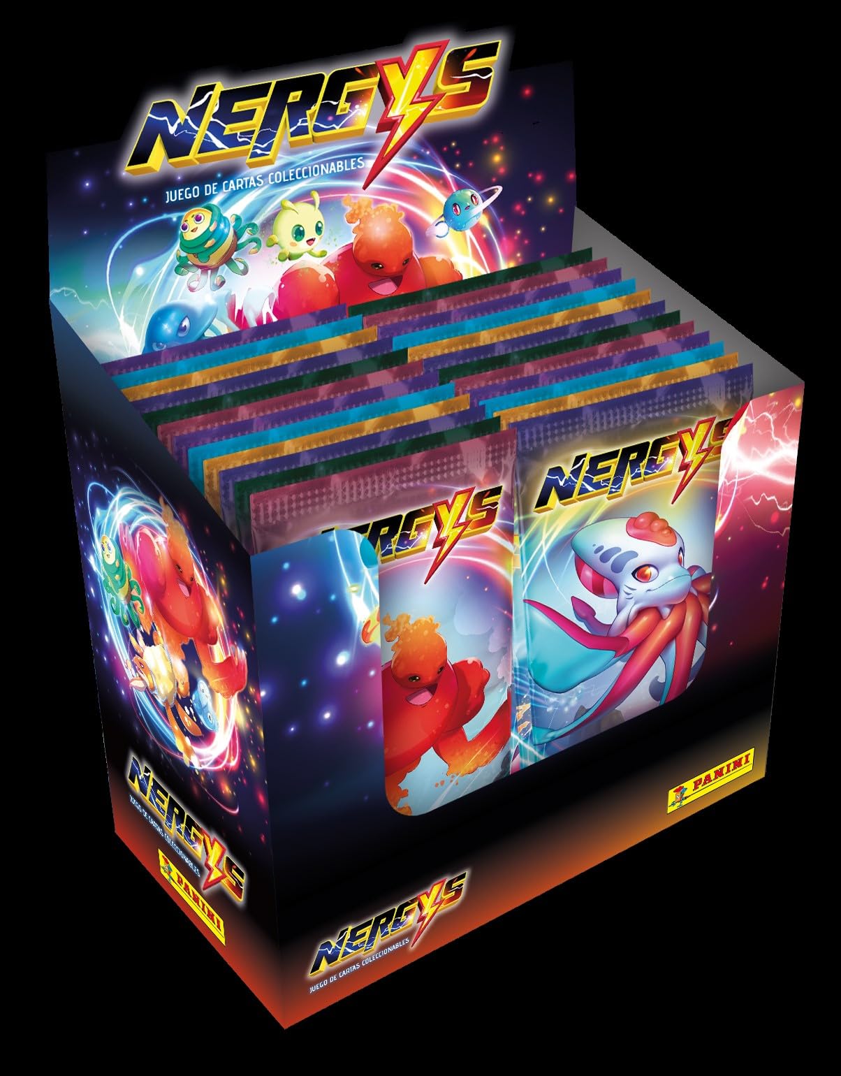 Nergys - Scatola, Multicolore, Normal (Panini 004792box50e)