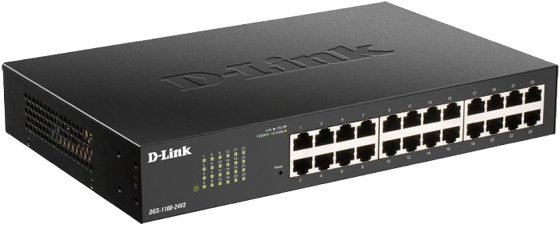 D-link DGS-1100-24PV2/E - Smart Switch Gestito PoE 24 Porte - immagine 1
