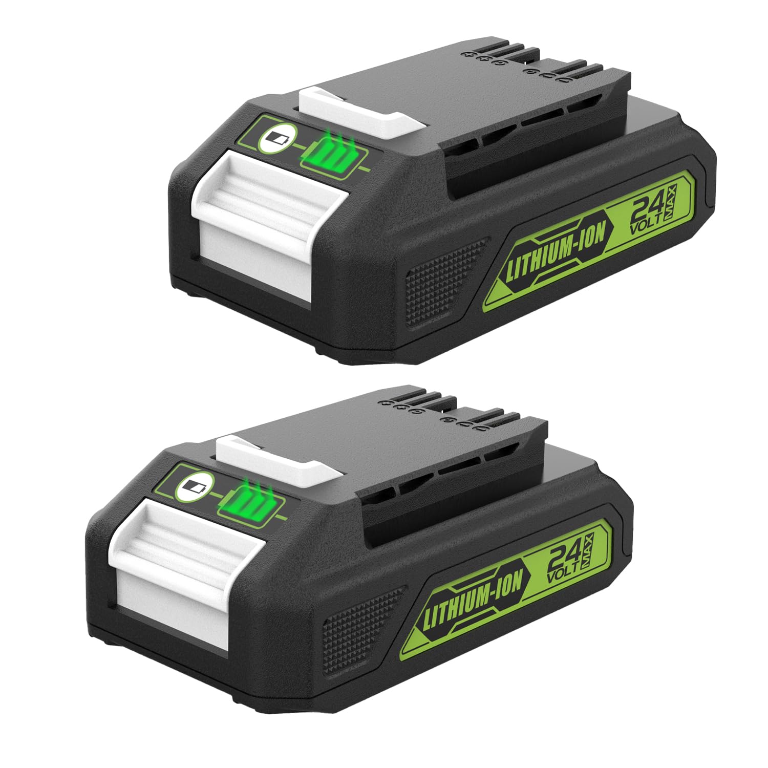 Xnjtg - 2Pcs Batteria 24V 3,5Ah per Greenworks