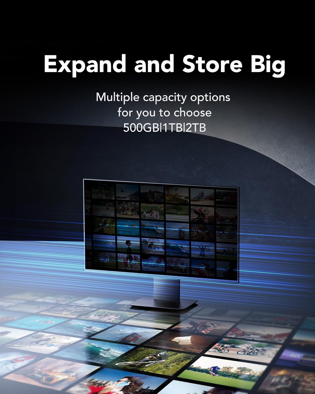 Lexar NQ790 2TB SSD Interno PCIe 4.0 M.2 2280 - immagine 3