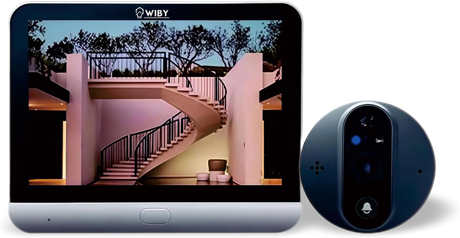 Spioncino Digitale 4.3" con Campanello 1080P Wi-Fi - immagine 1