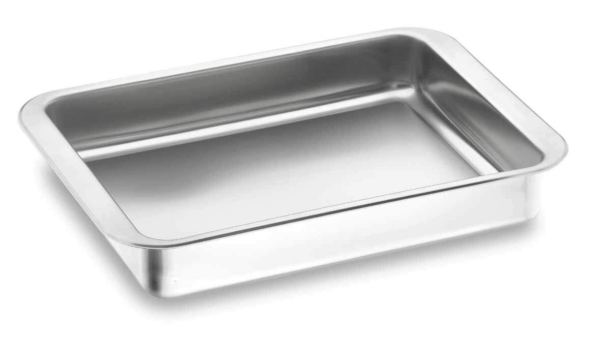 Lacor 62540- Teglia inox 18/10 de 40x31