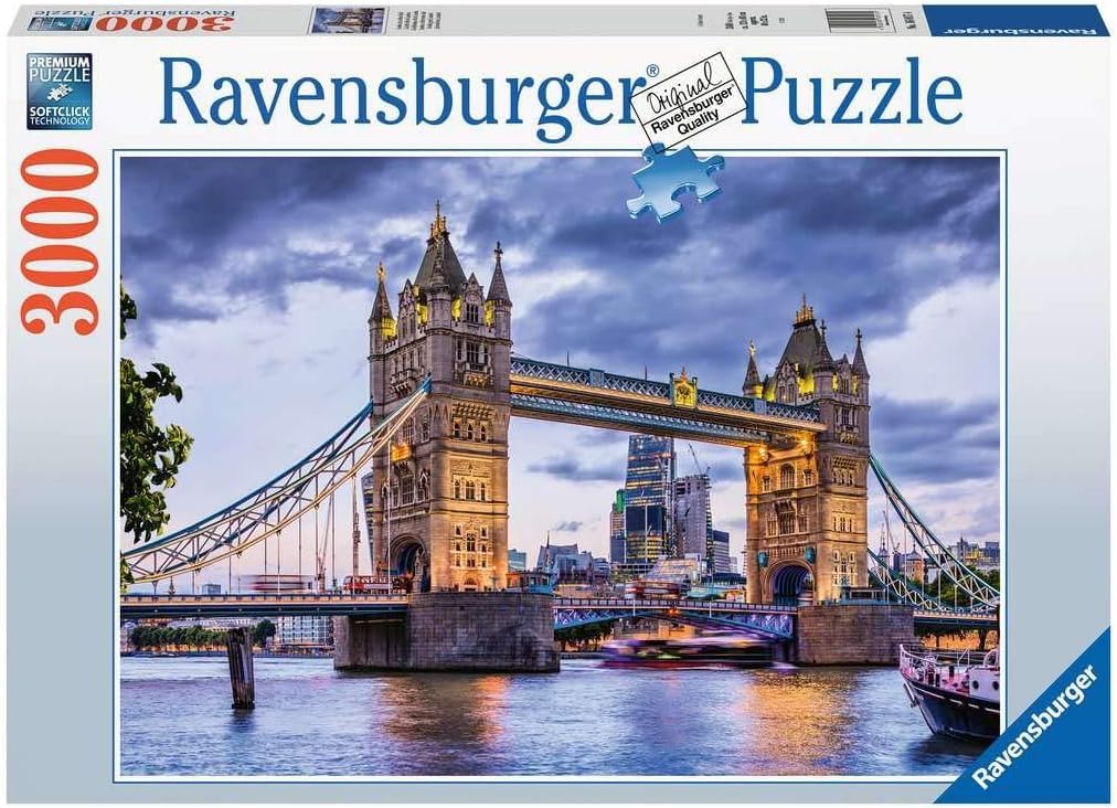 Ravensburger - Puzzle La Bellissima Città di Londra 3000 Pezzi