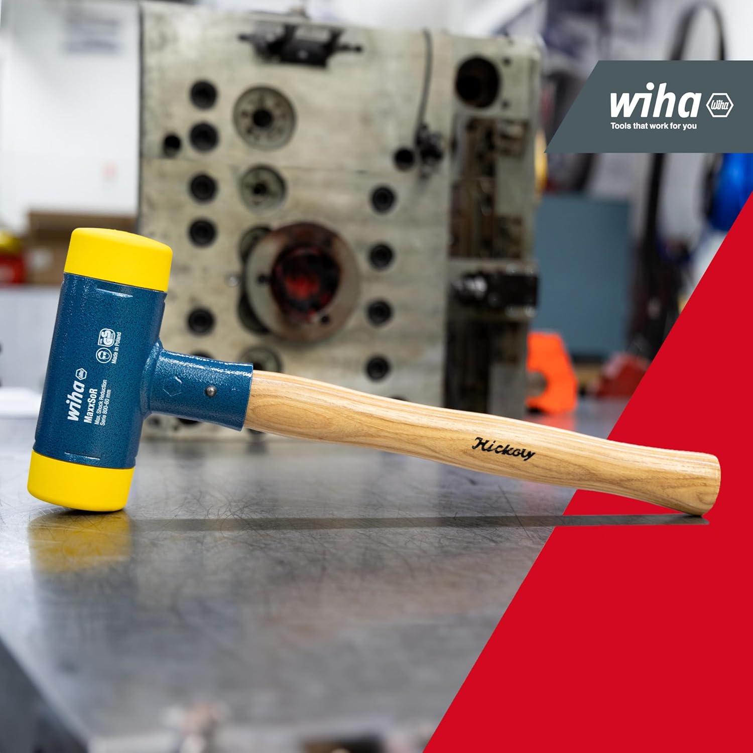 Martillo de cara blanda sin contragolpe 800 60 SCHONHAMMER 60 - immagine 3