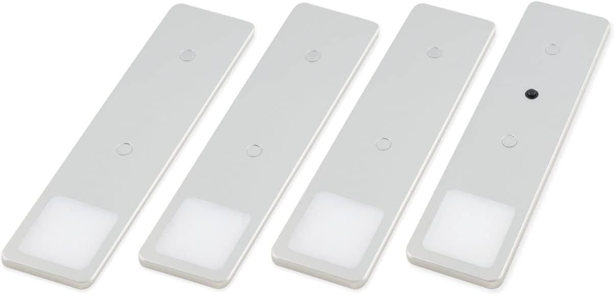 Kalb | Lampada LED Incasso Solid2 Grigio Argento (Set 4 Pezzi) - immagine 1