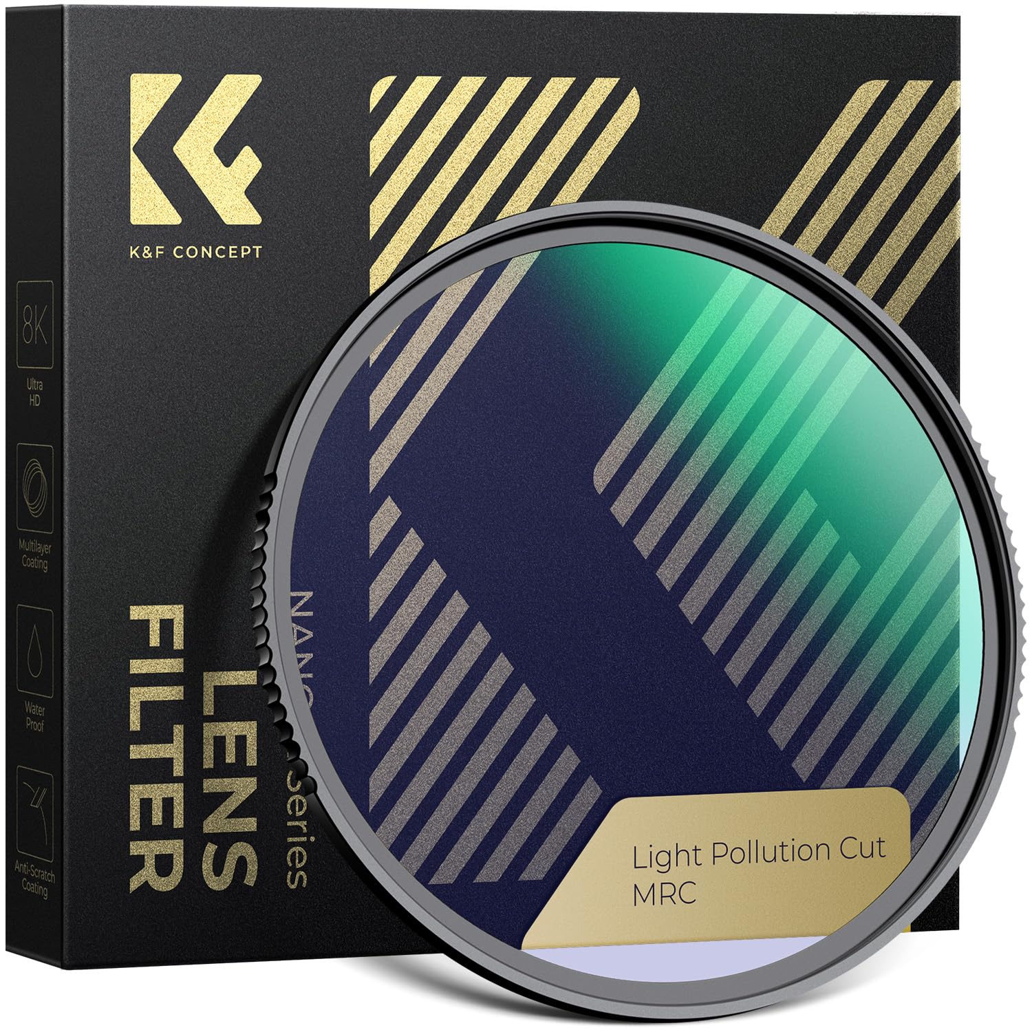 K&f Concept Nano-Xcel 49mm Filtro Notturno Naturale