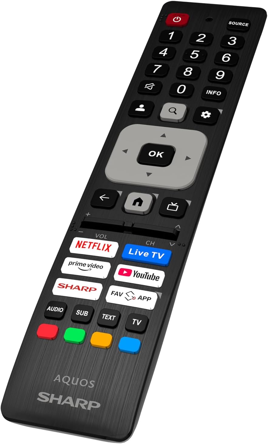 Sharp 32HF3365E - GOOGLE TV QLED 32" HD Frameless, Nero - immagine 9