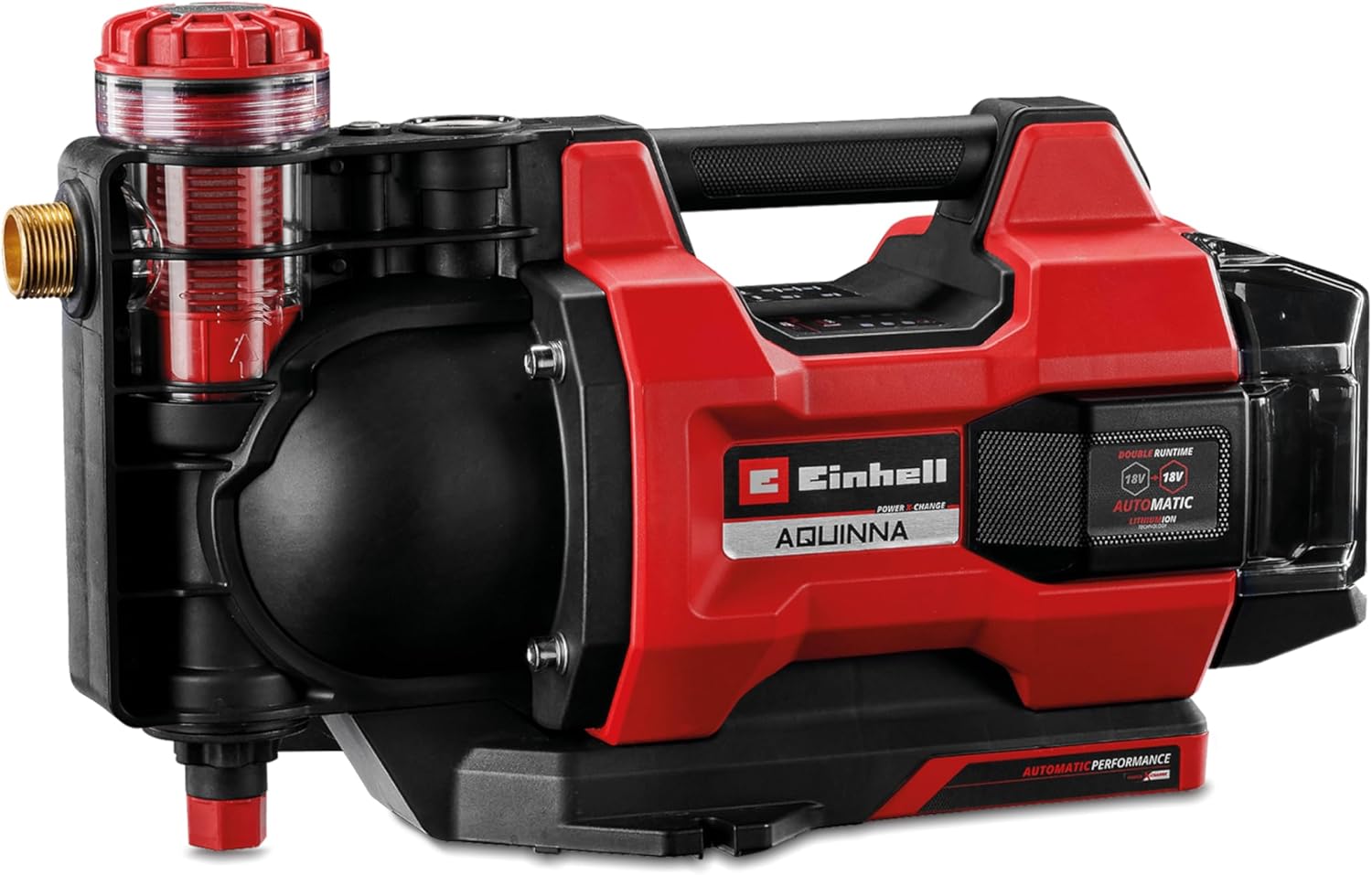 Einhell Pompa Giardino a Batteria AQUINNA 18/30 F LED AUTOMATIC - immagine 1