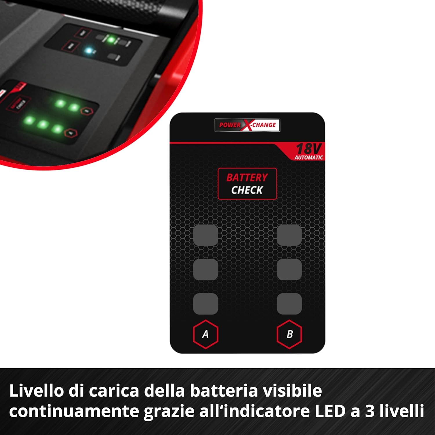 Einhell Pompa Giardino a Batteria AQUINNA 18/30 F LED AUTOMATIC - immagine 7