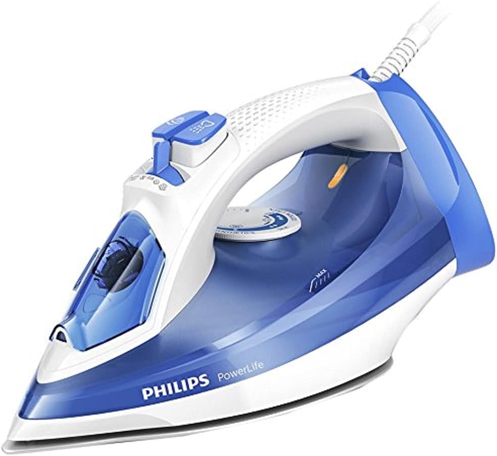 Philips PowerLife GC2990/26 ferro da stiro Ferro a vapore SteamGlide Blu 2400 W