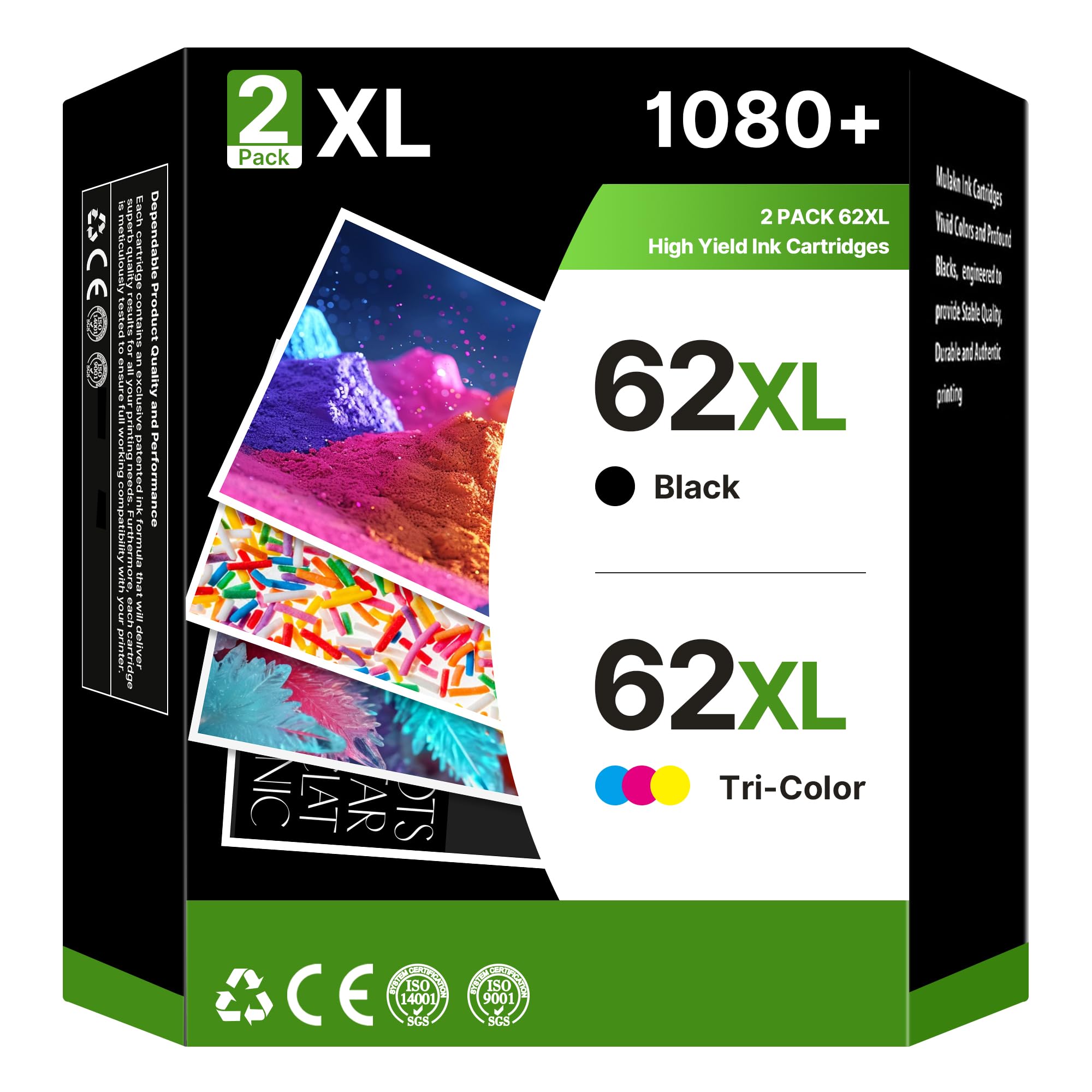 Cartucce d'inchiostro 62 XL Nero e Colore (2-Pack)
