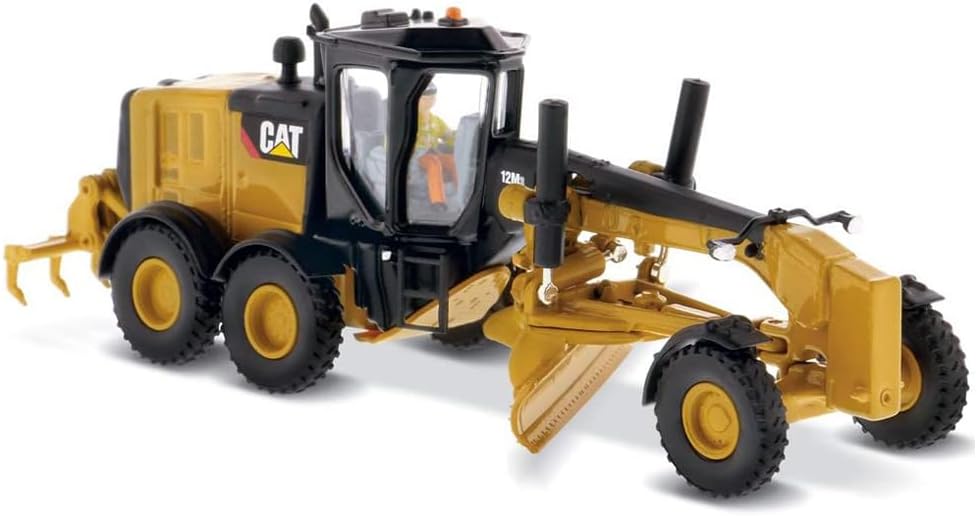 Diecast Masters Caterpillar Motor Grader 12M3, Yellow - immagine 1