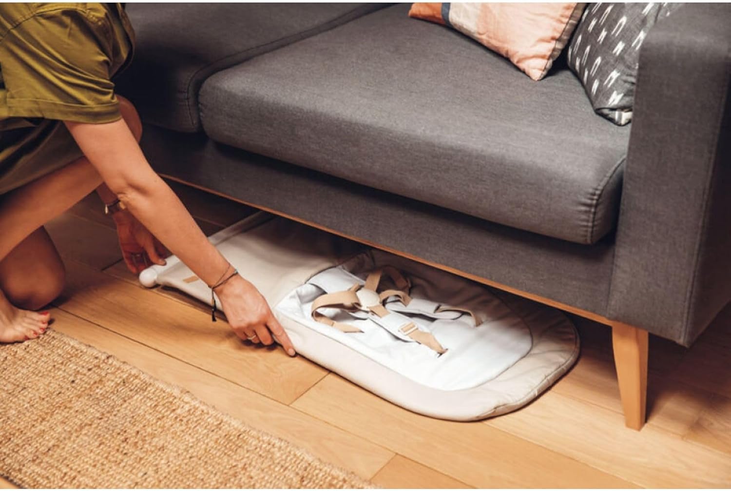 Béaba Sdraietta Pieghevole Eazy Relax, Grigio - immagine 4