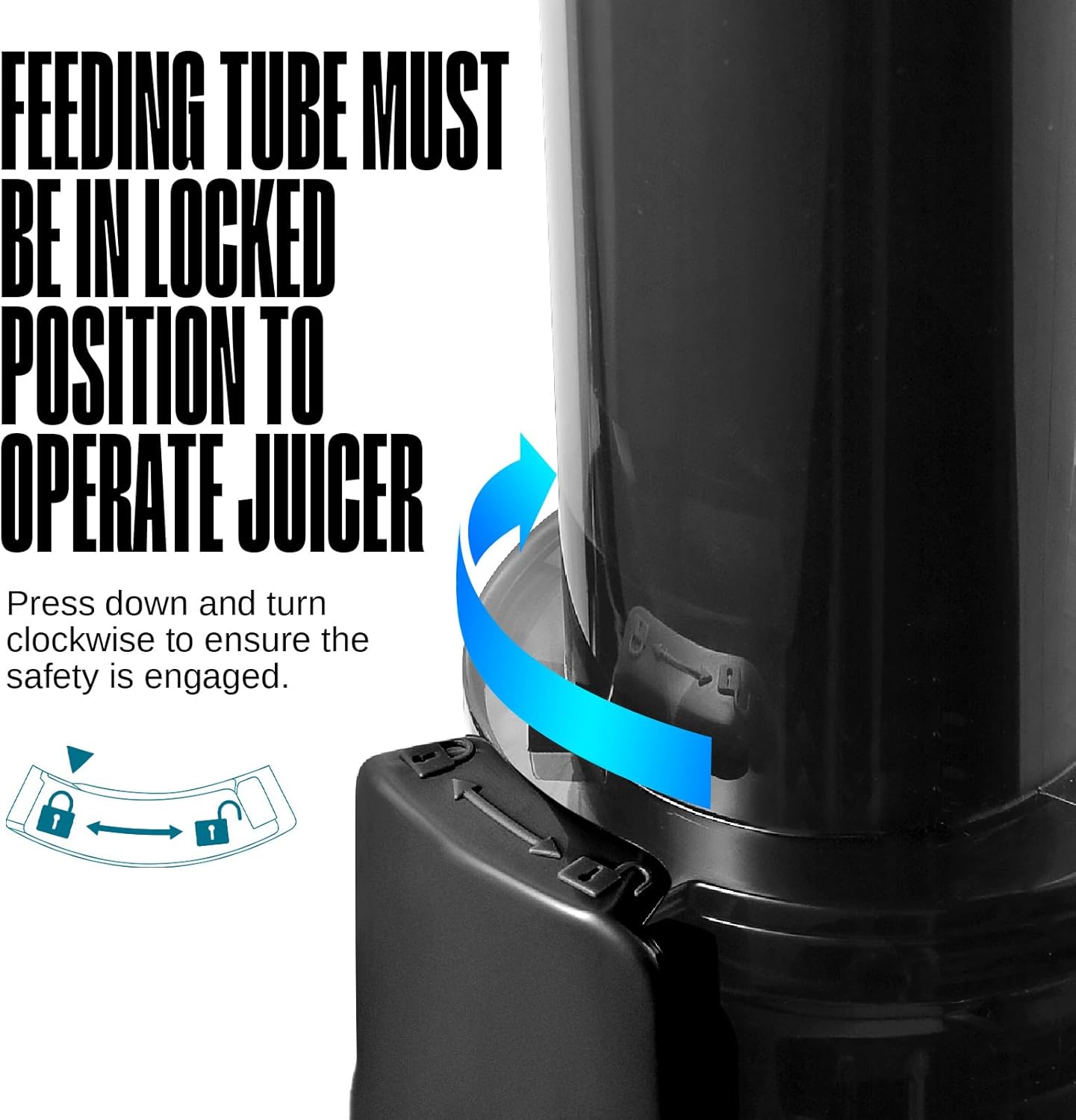 Ventray Ginnie Estrattore Frutta e Verdura, Nero - immagine 2