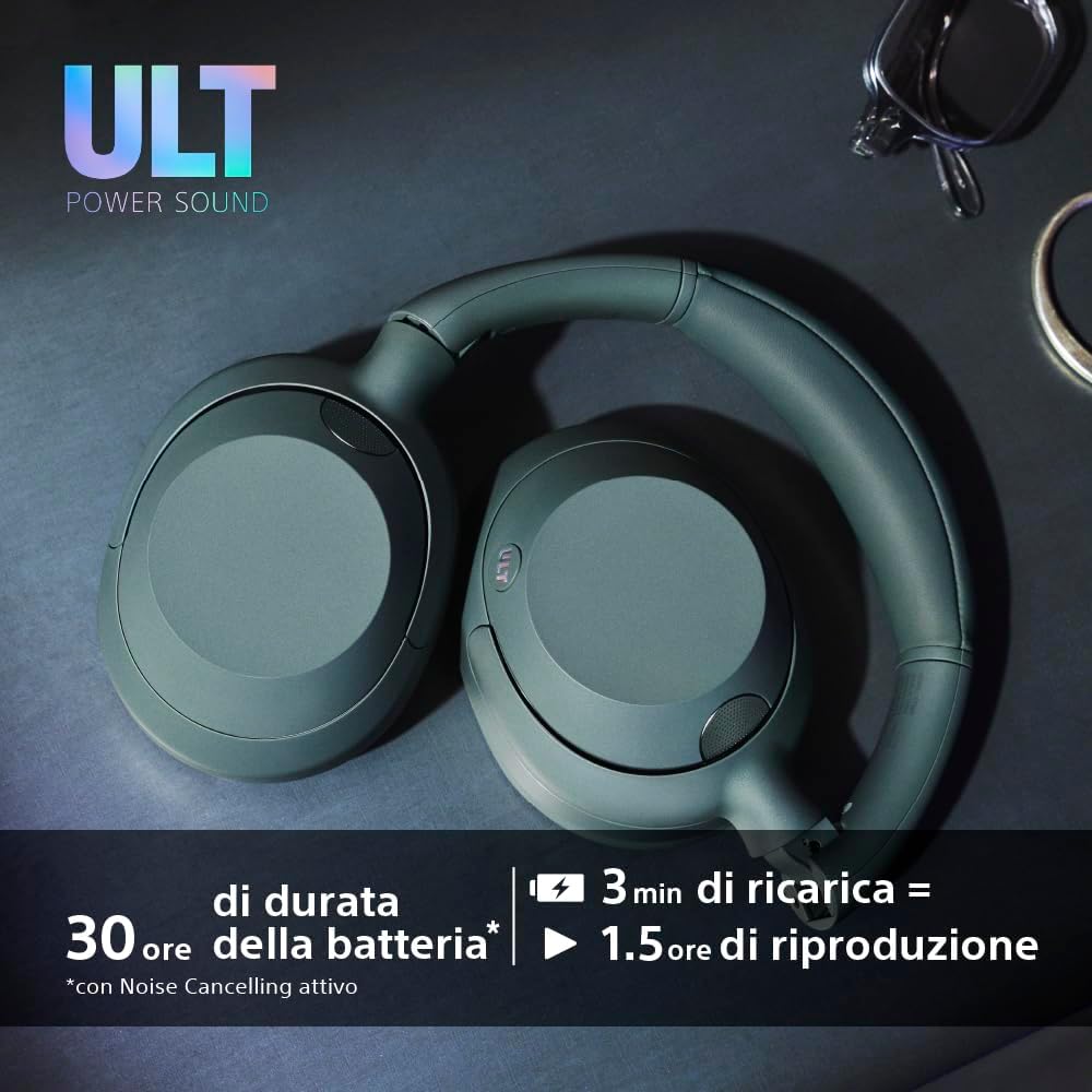 Sony ULT WEAR - Cuffie Wireless Noise Cancelling, Nero - immagine 8
