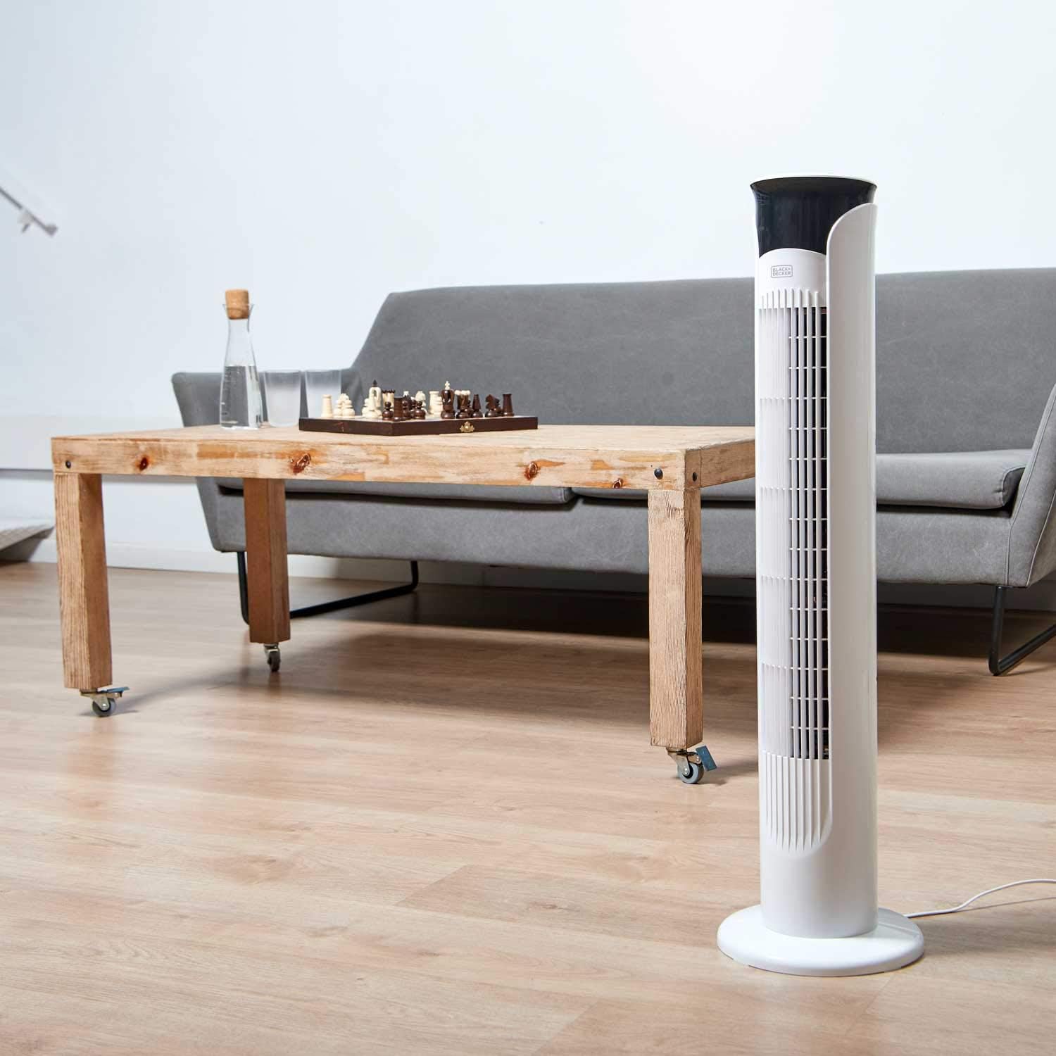 Black+decker BXEFT48E - Ventilatore a Torre Digitale 81cm - immagine 2