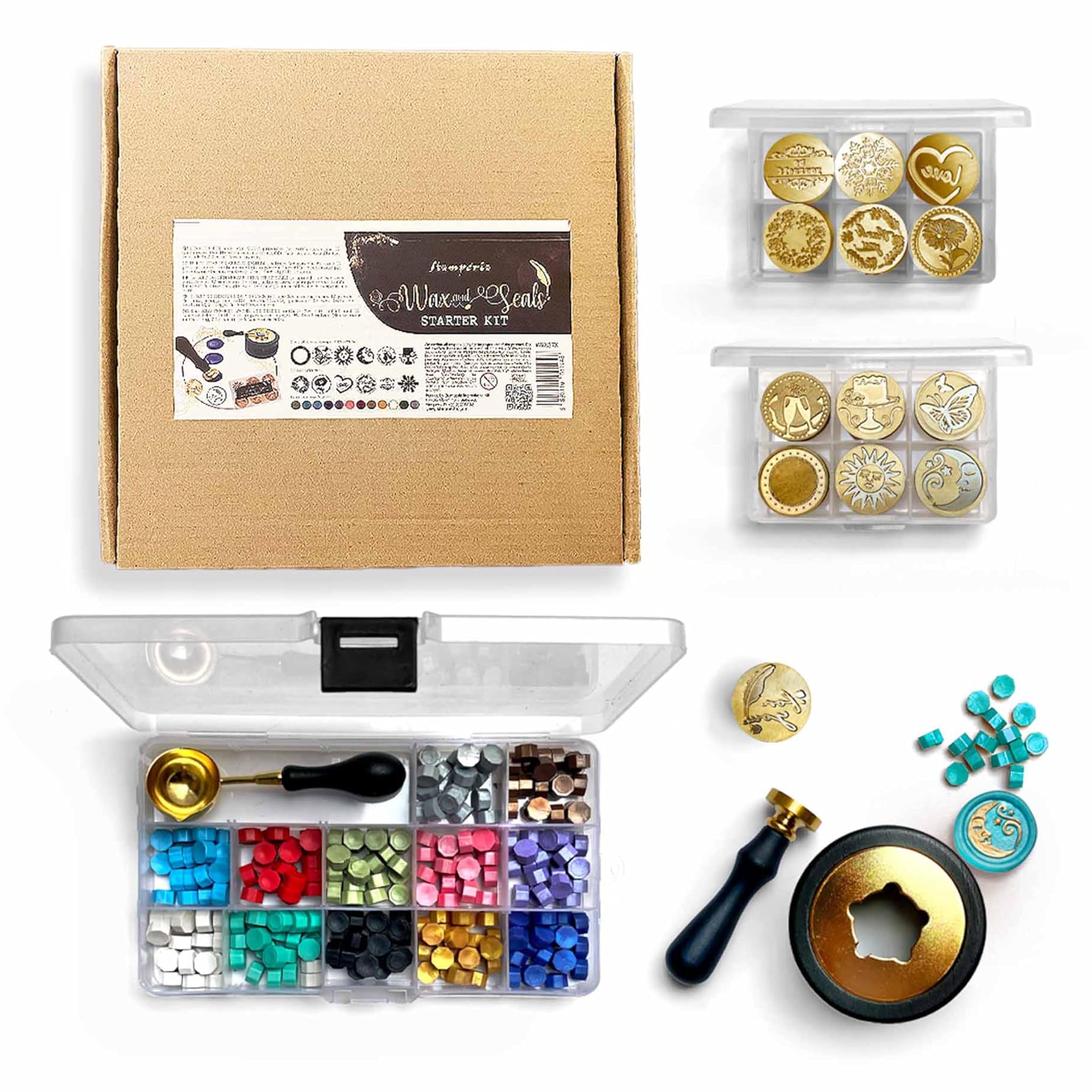 Stamperia Set di Cera e sigillatura, Multicolour, 22 x 30 x 6 cm