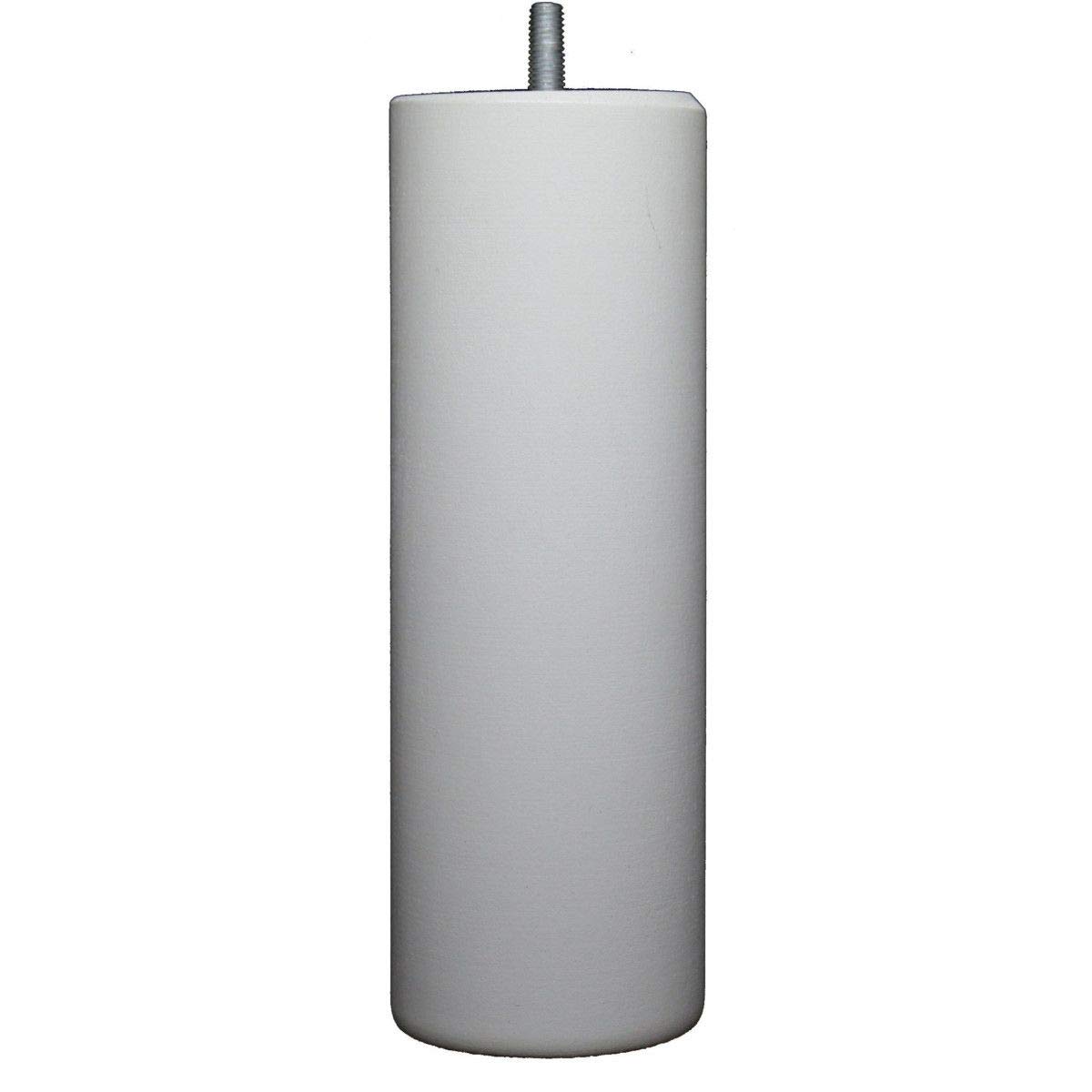 La Fabbrica di Piedi - Set 4 Piedi Letto Legno Laccato Bianco