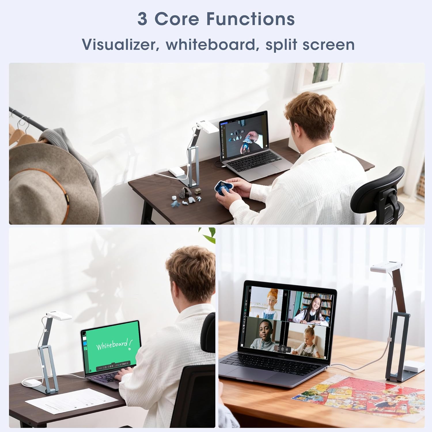 Telecamera Documenti Visualizzatore Portatile 16MP 4K - immagine 5