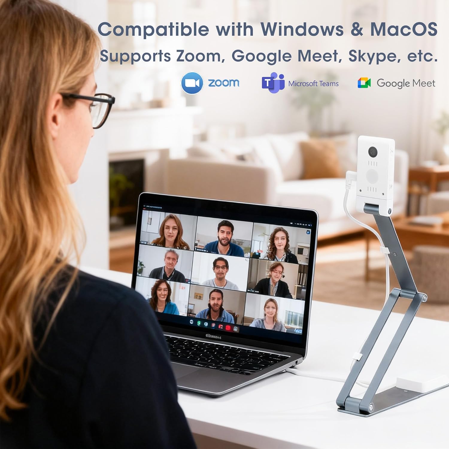 Telecamera Documenti Visualizzatore Portatile 16MP 4K - immagine 8
