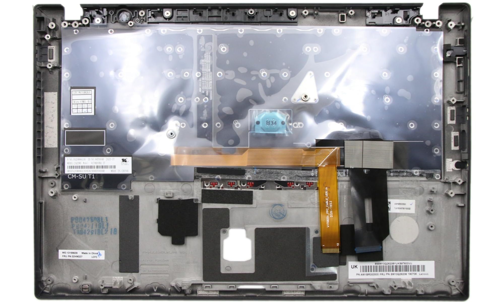 C Cover W/Keyboard BL Italy