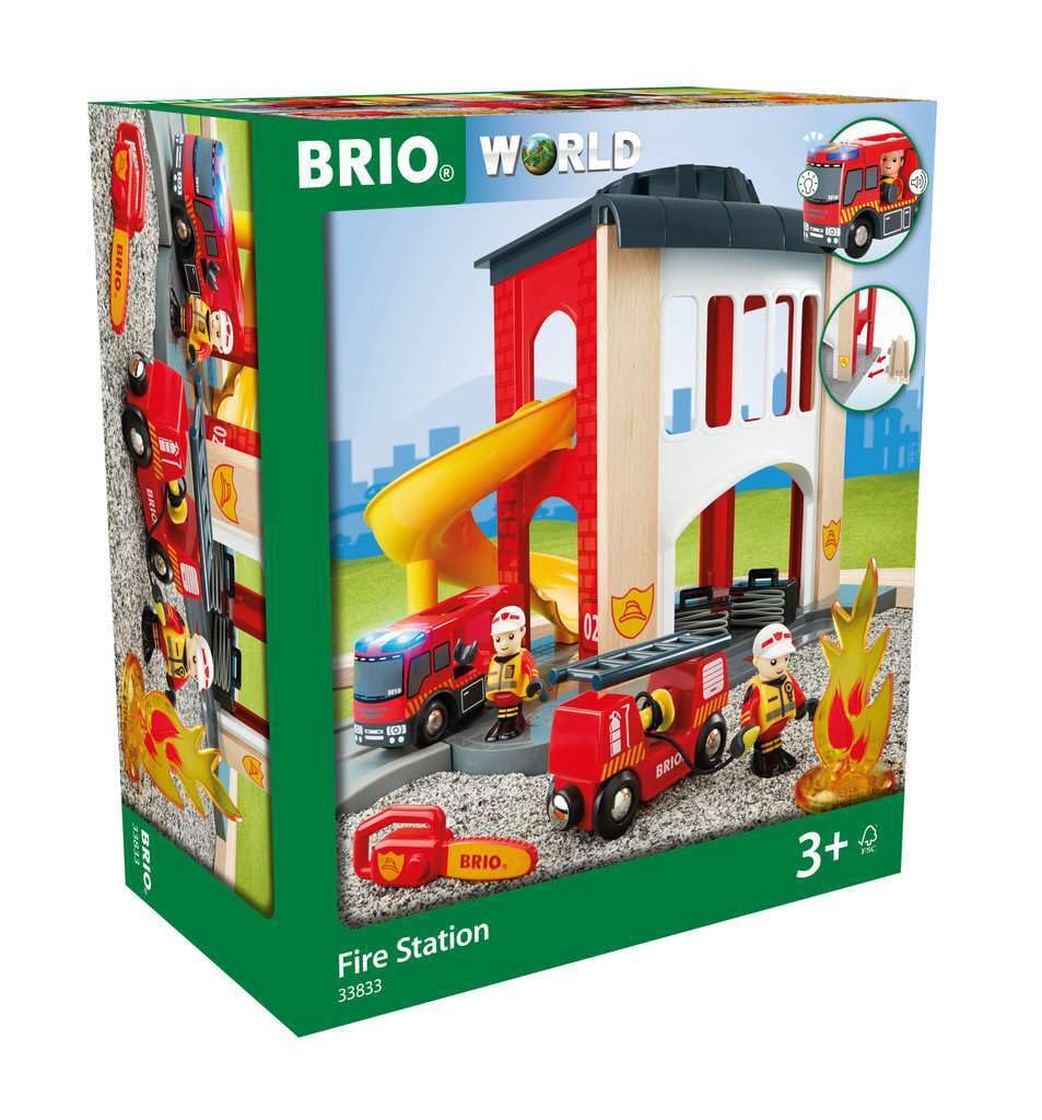 BRIO World - Caserma dei Pompieri in Legno