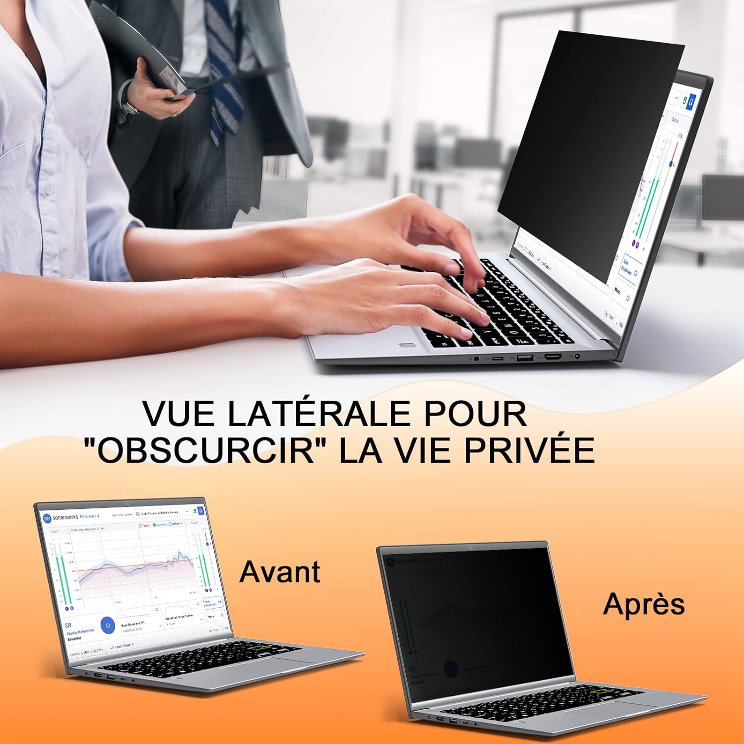 Filtro Privacy 16 Pollici 16:10 per Laptop - immagine 2