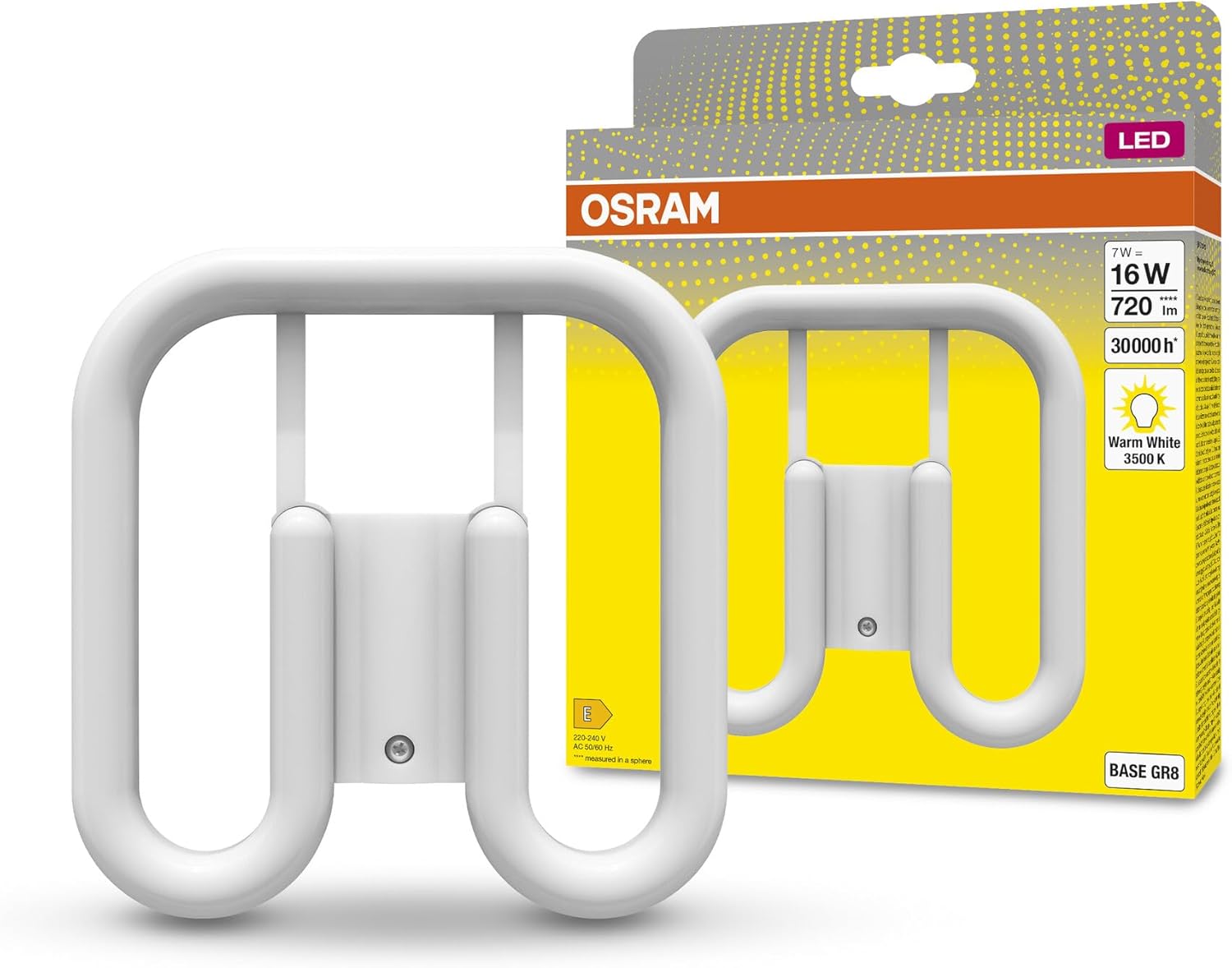 Osram DULUX LED SQ16 EM GR8 7W 3500K - immagine 1