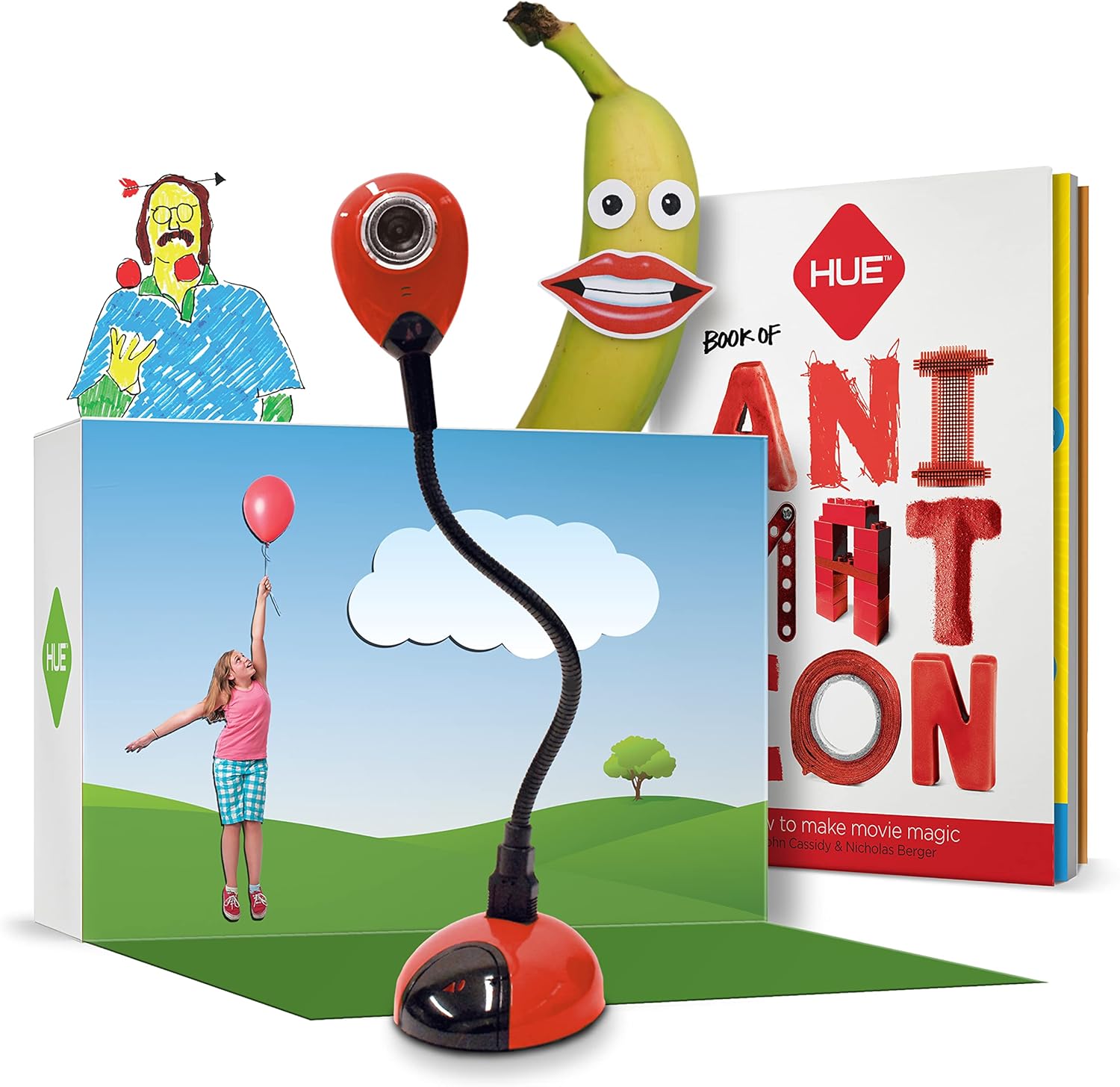 Hue Animation Studio - Kit Stop Motion, Rosso - immagine 2