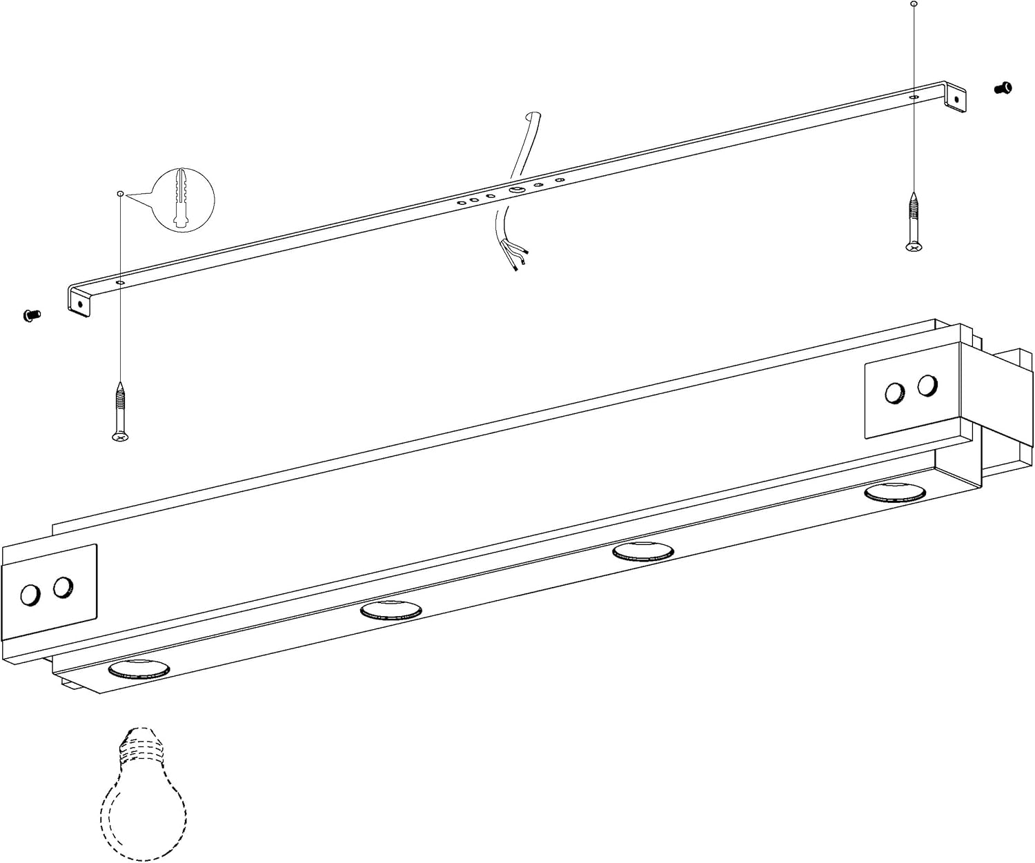 Eglo LAYHAM Lampada da Soffitto, Marrone/Nero - immagine 4