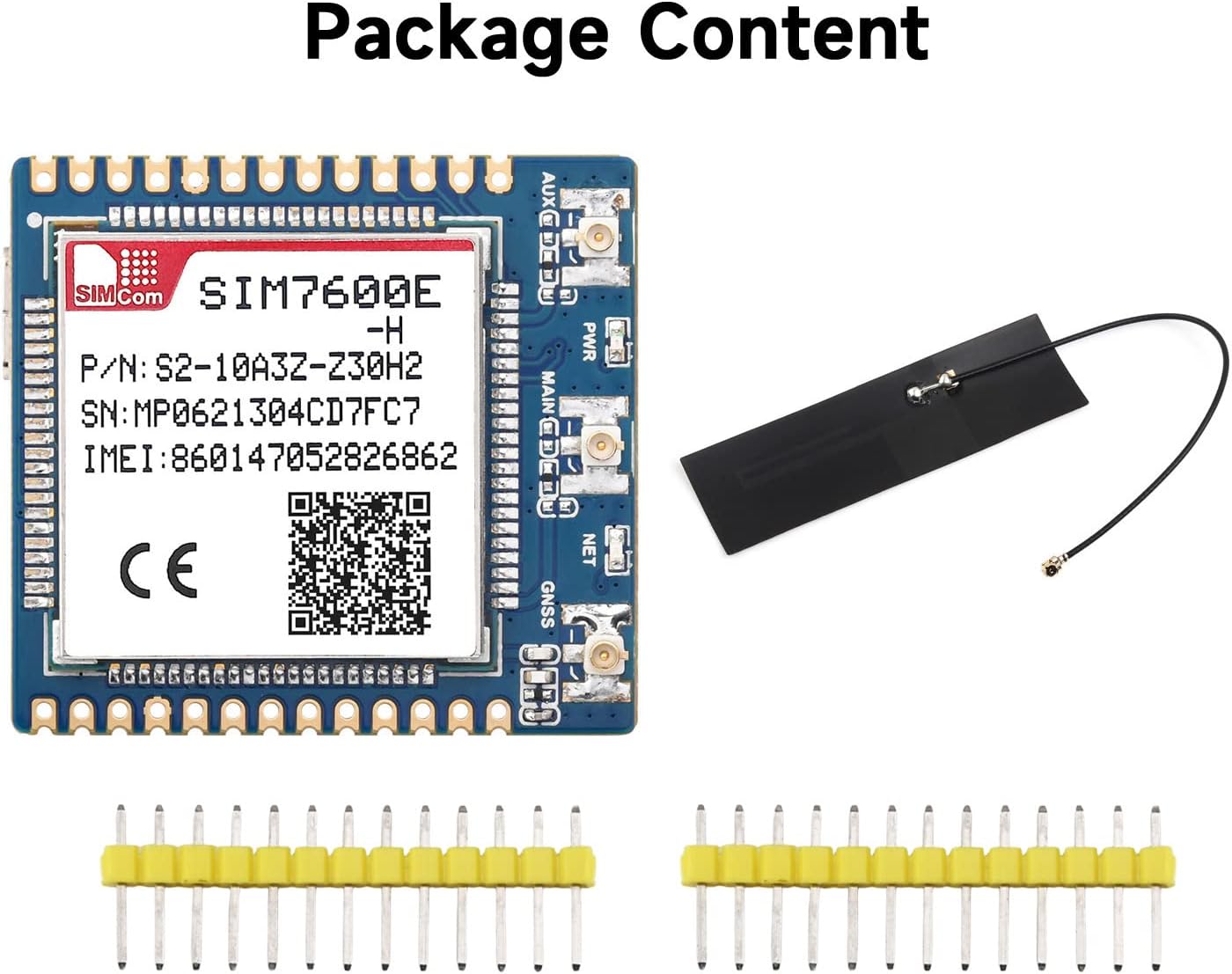 Waveshare SIM7600E-H 4G-Module per Accesso Internet - immagine 2