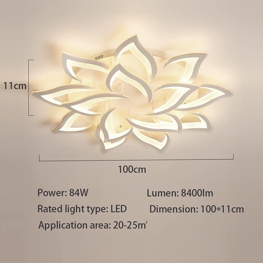 Plafoniera LED Soffitto Dimmerabile 84W 8400lm - immagine 2