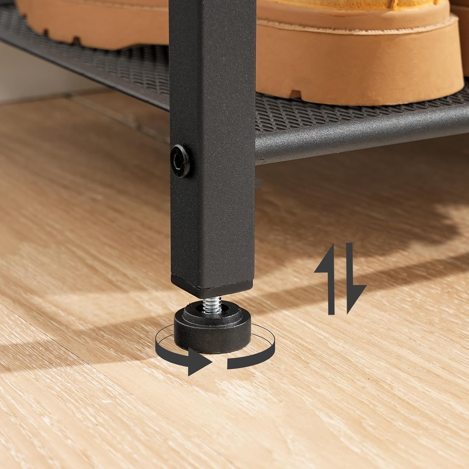 Hoobro Stand Appendiabiti con Scarpiera 5 Ripiani - immagine 7