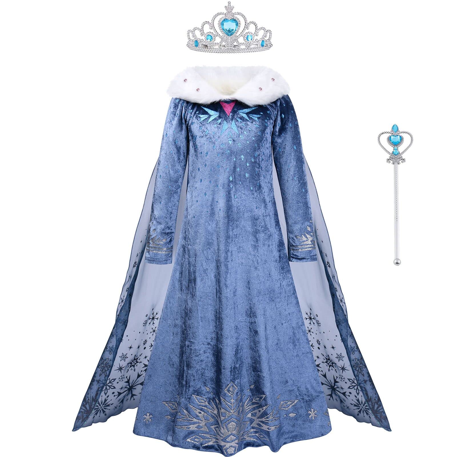 ACWOO Costume da Principessa per Bambina