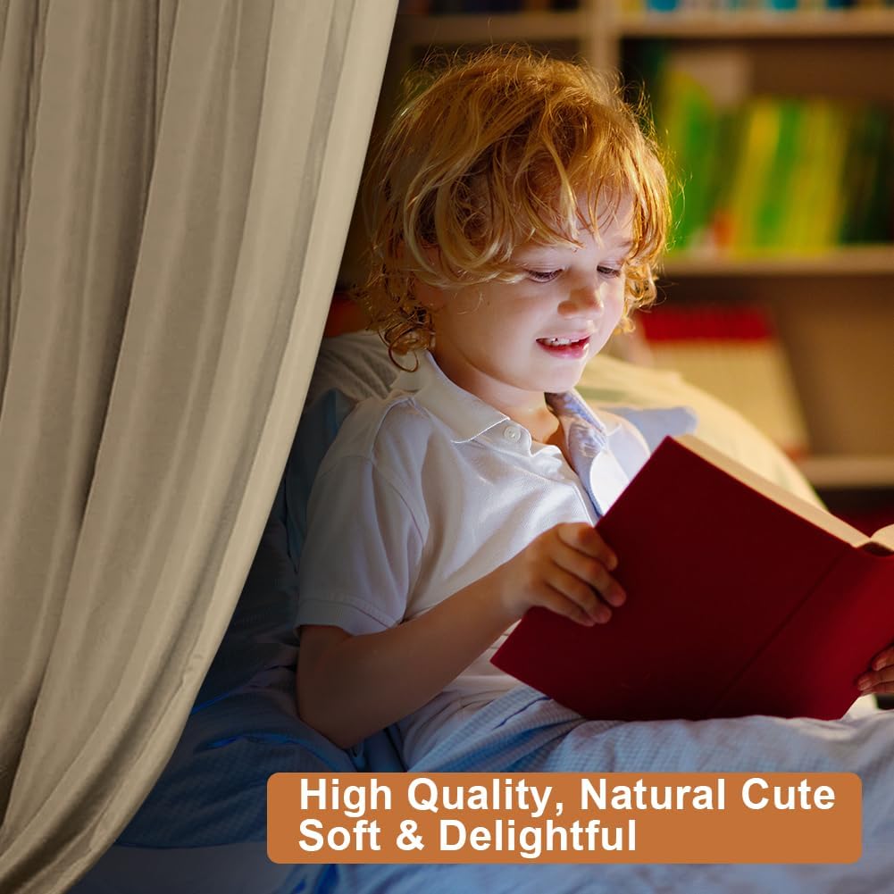 Vicloon Tenda Letto Bambini Montessori 100% Cotone - immagine 5