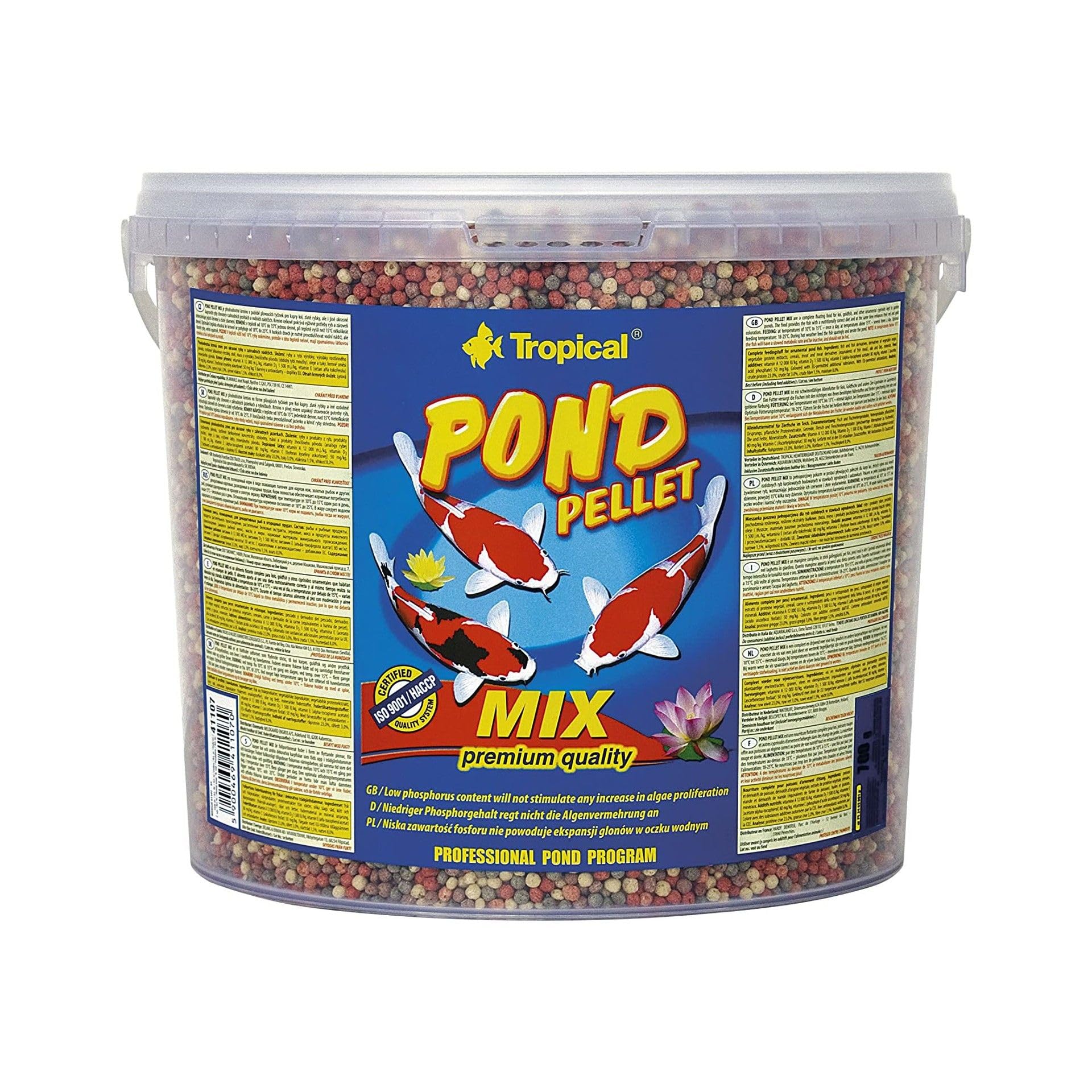 Tropical Pond Pellet Mix 5L / 700g - Mangime Completo