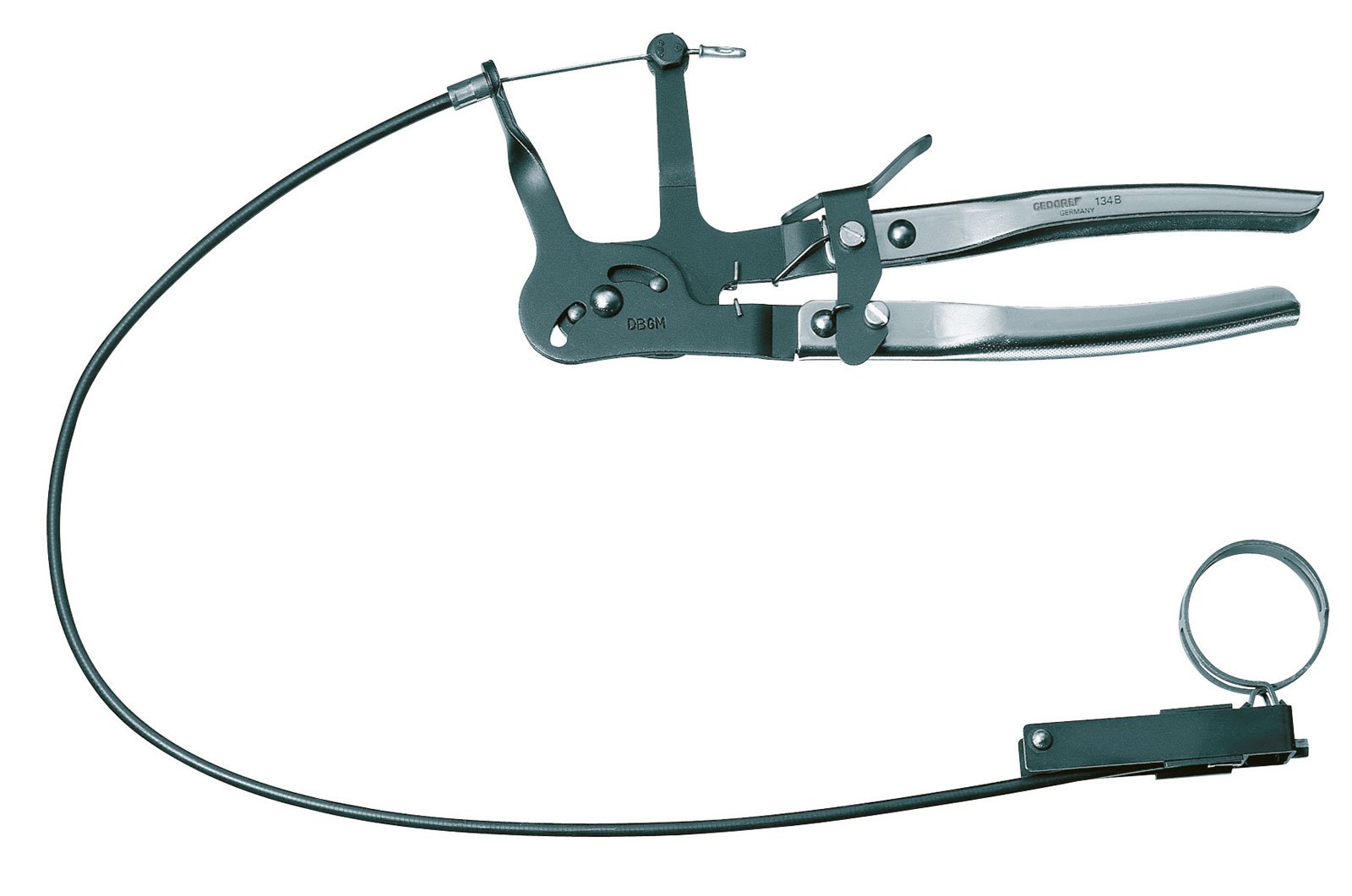 Tenaza para abrazaderas de tubo flexible