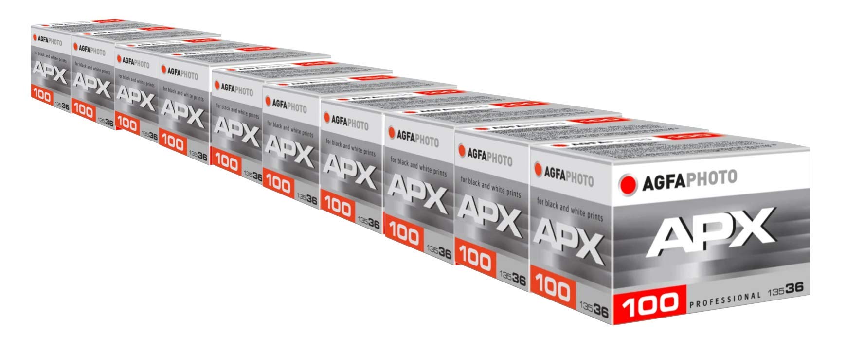 Agfaphoto APX 100 Prof 135-36 - Pellicola B/N (10 pz)