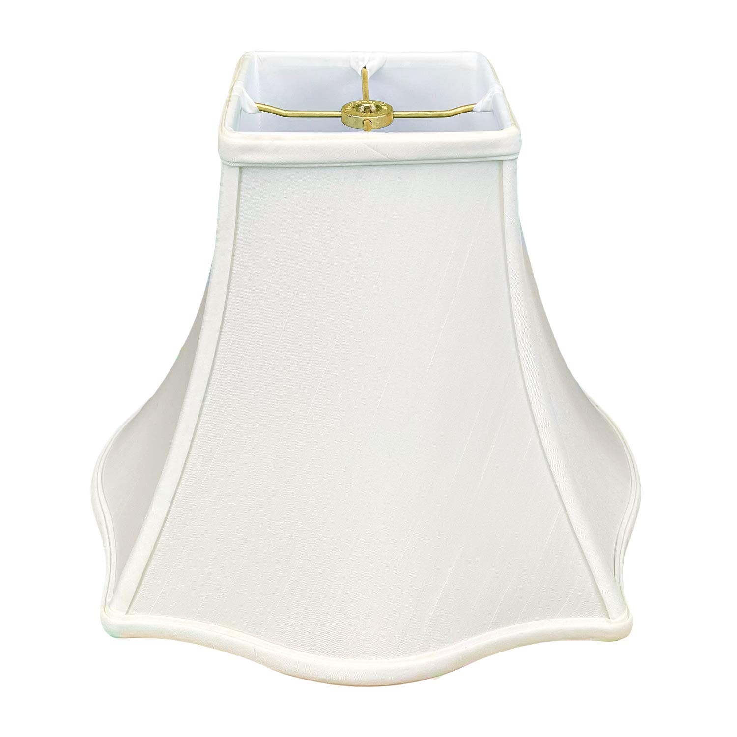Royal Designs Fancy - Paralume Quadrato a Campana, Bianco