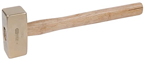 KS Tools 963.2052 BRONZEplus Mazzetta 1500 g, con manico in Hickory