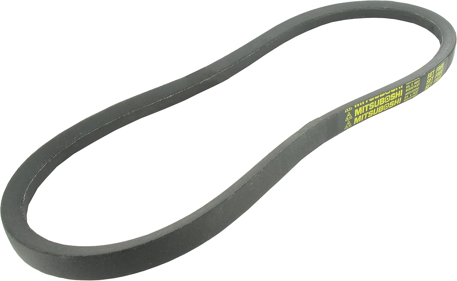 Greenstar 13253 Cinghia liscia trapezoidale 13 x 8 x 1575 mm A60, nero