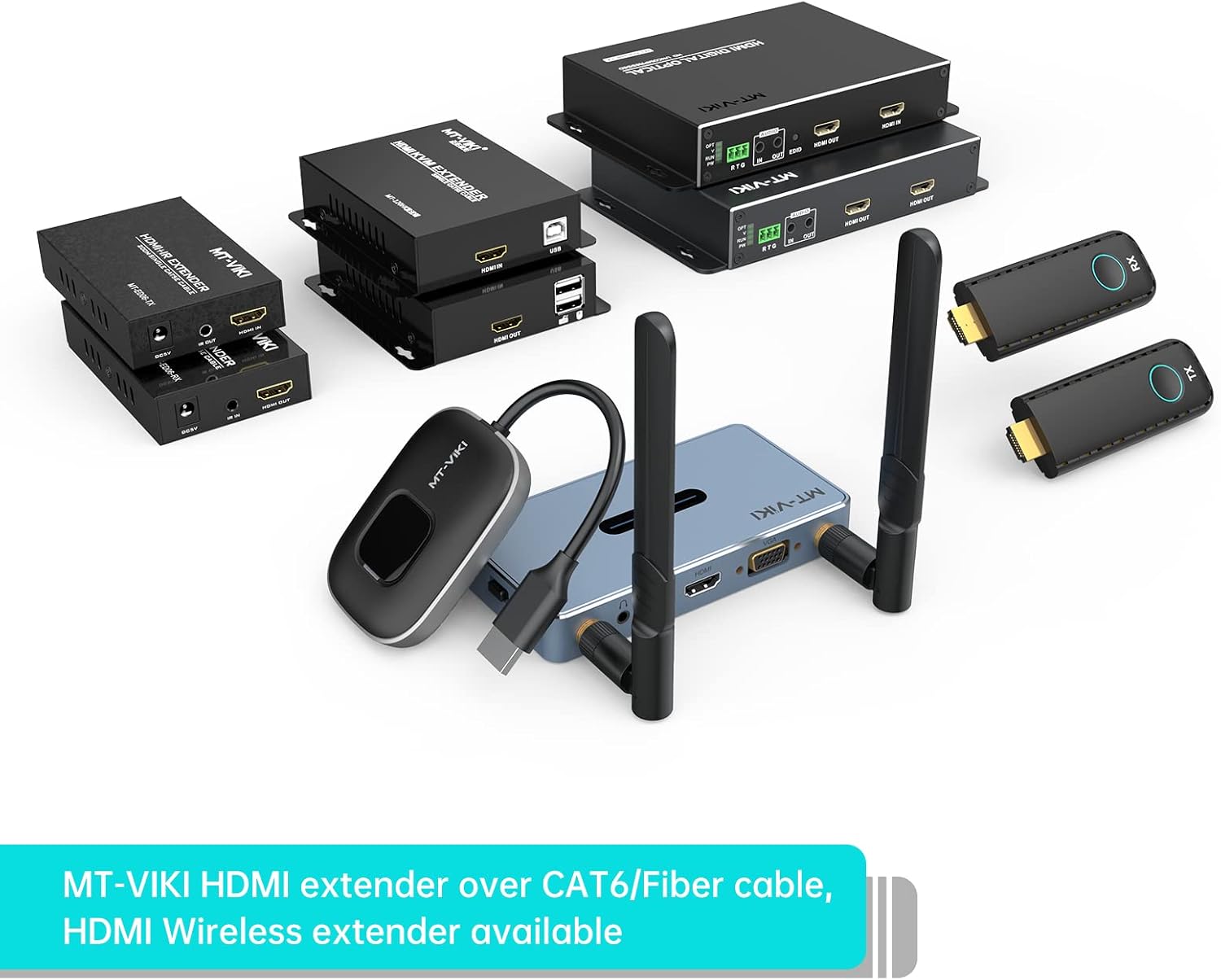 Mt-viki Trasmettitore e Ricevitore HDMI Wireless - immagine 2