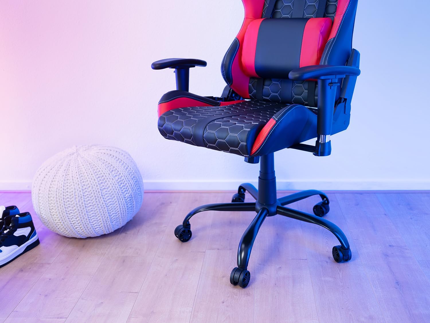 Trust Gaming GXT 708R Resto Sedia Gaming, Rosso - immagine 7