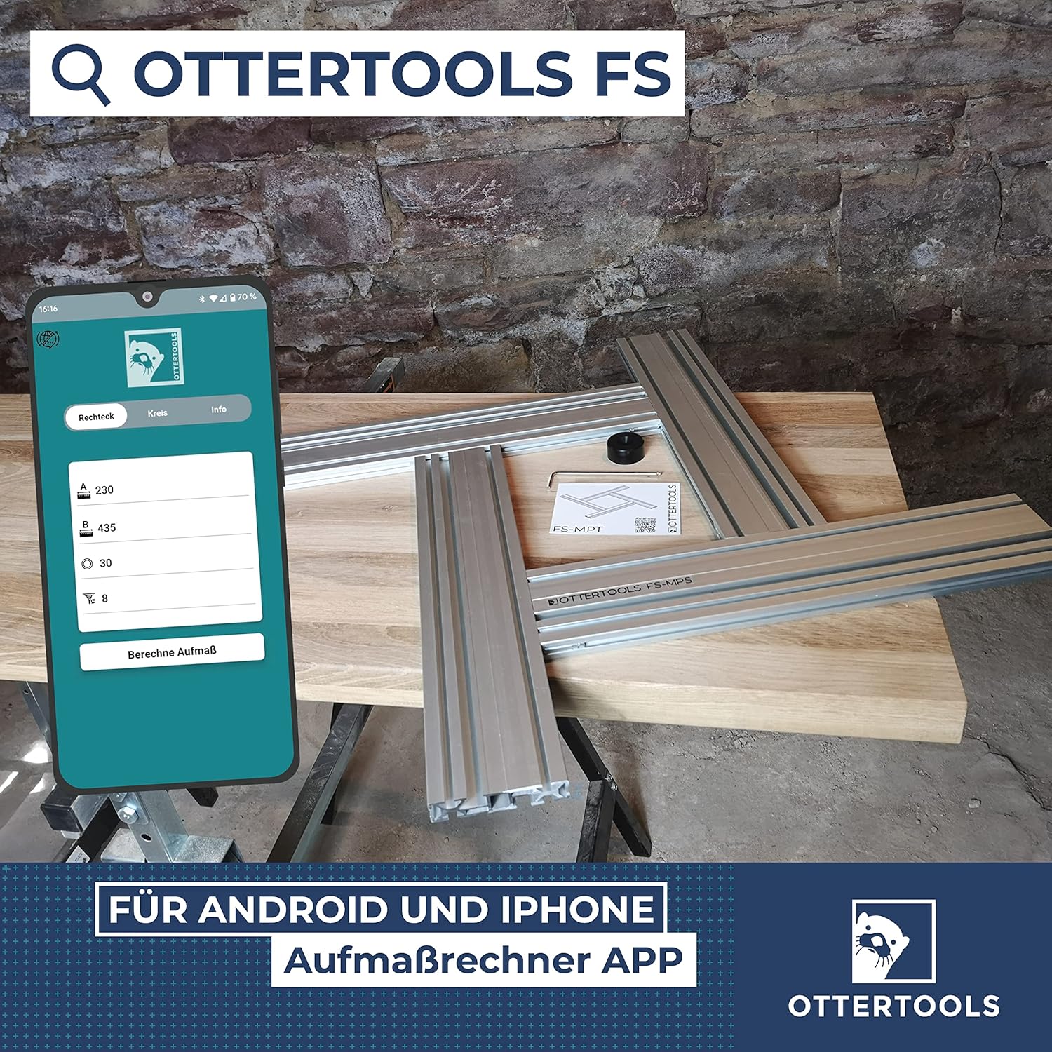 Stencil di Fresatura FS-MPS per Ritagli Rettangolari - immagine 5