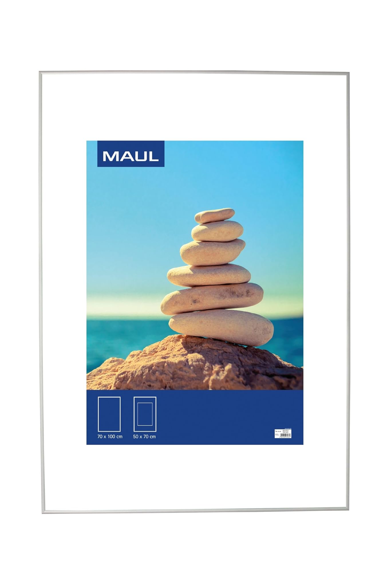 Maul Cornice Foto 70x100 cm MAULdesign, Argento