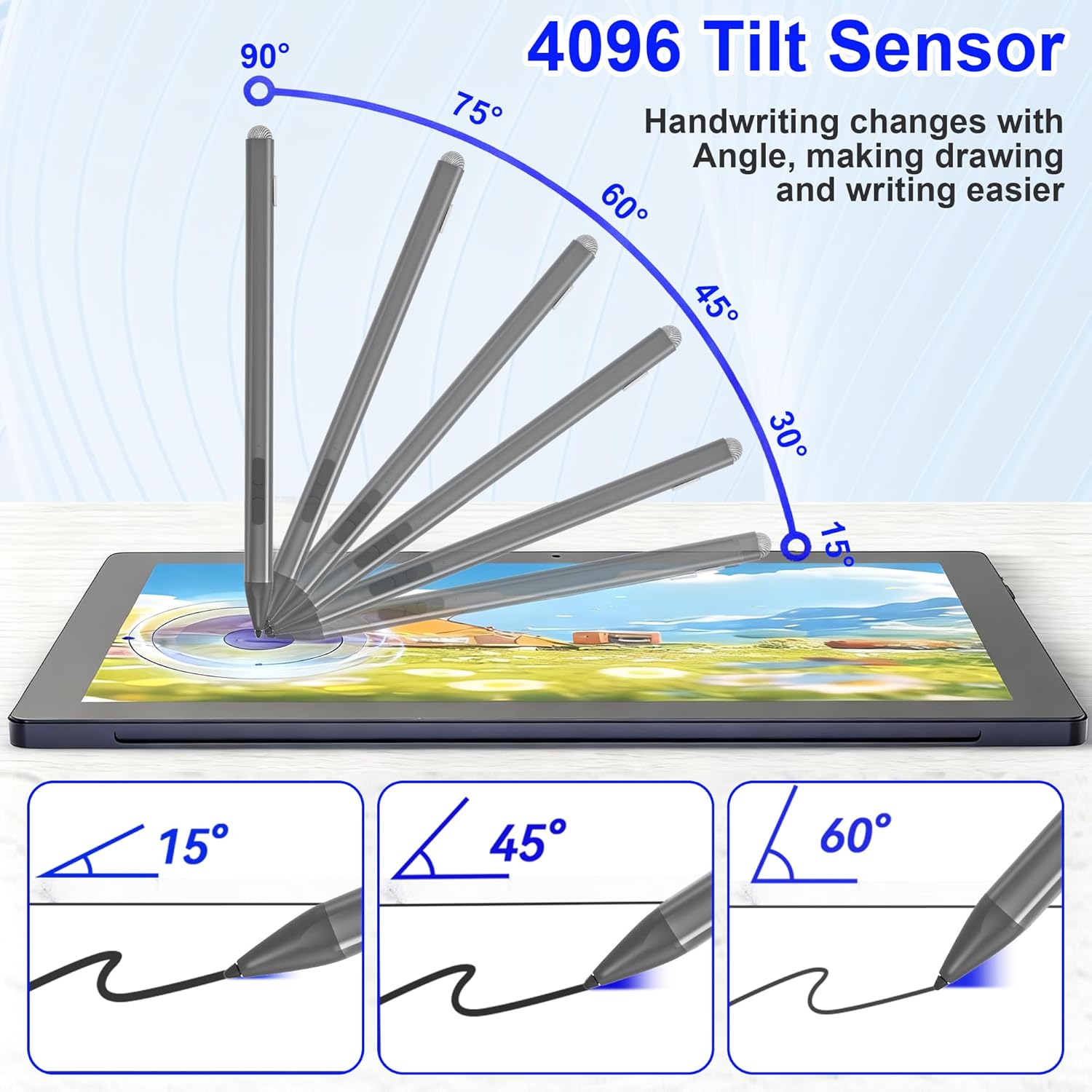 Penna Surface per Surface Pro con Punta di Precisione, Grigio - immagine 3