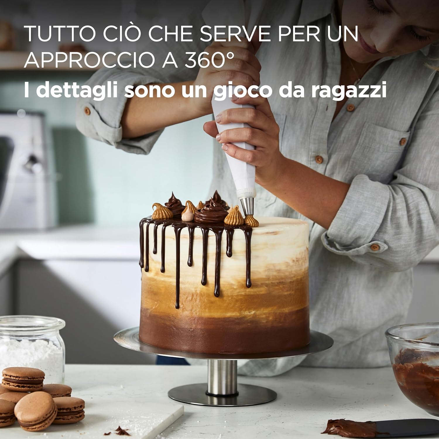 Kenwood KWSD100 Decorating Set Pasticceria - immagine 2