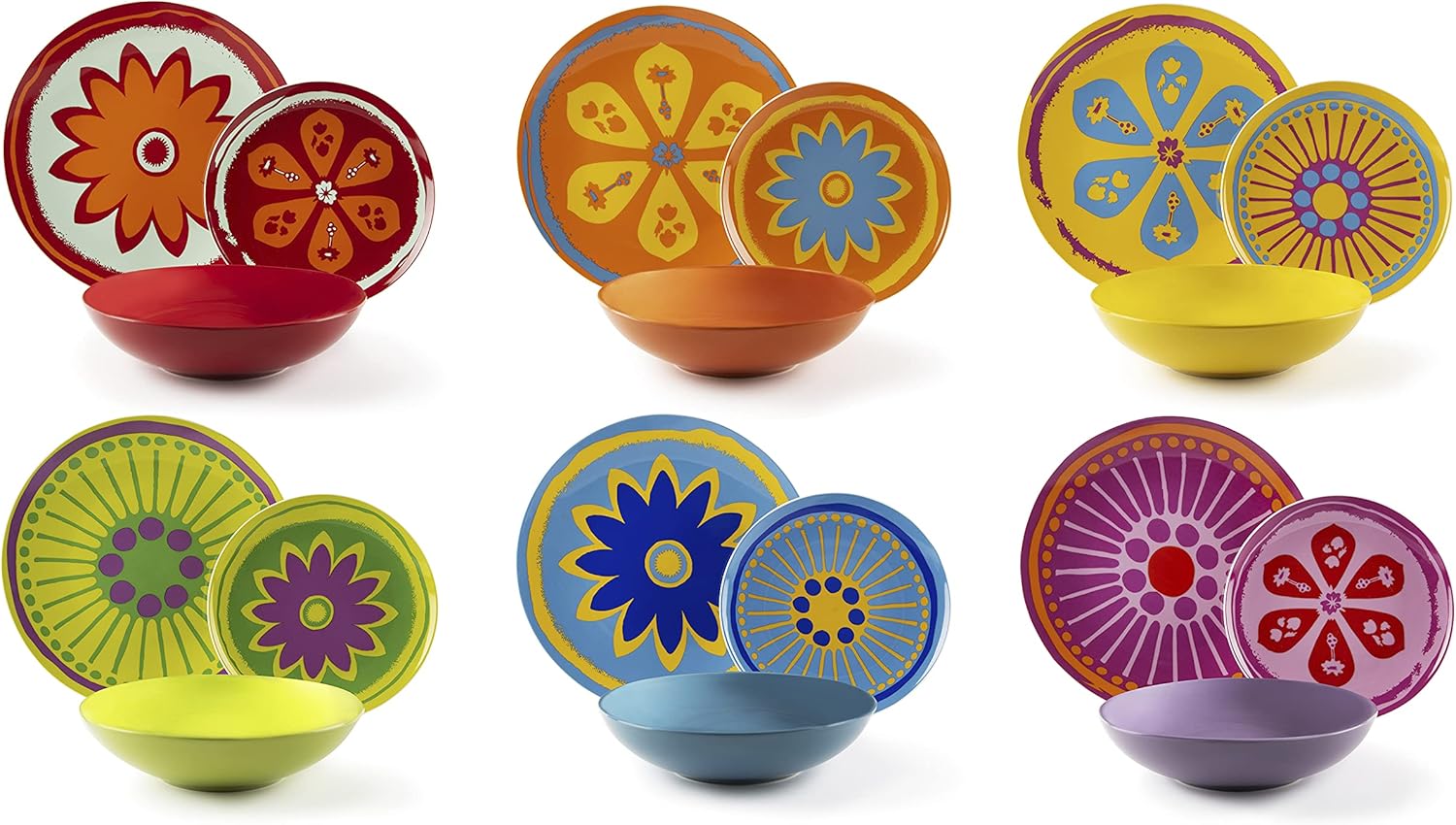 Excelsa Servizio Tavola 18 Pezzi Spring - immagine 1